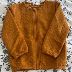 Gilet, Gémo (french), 3y, mustard